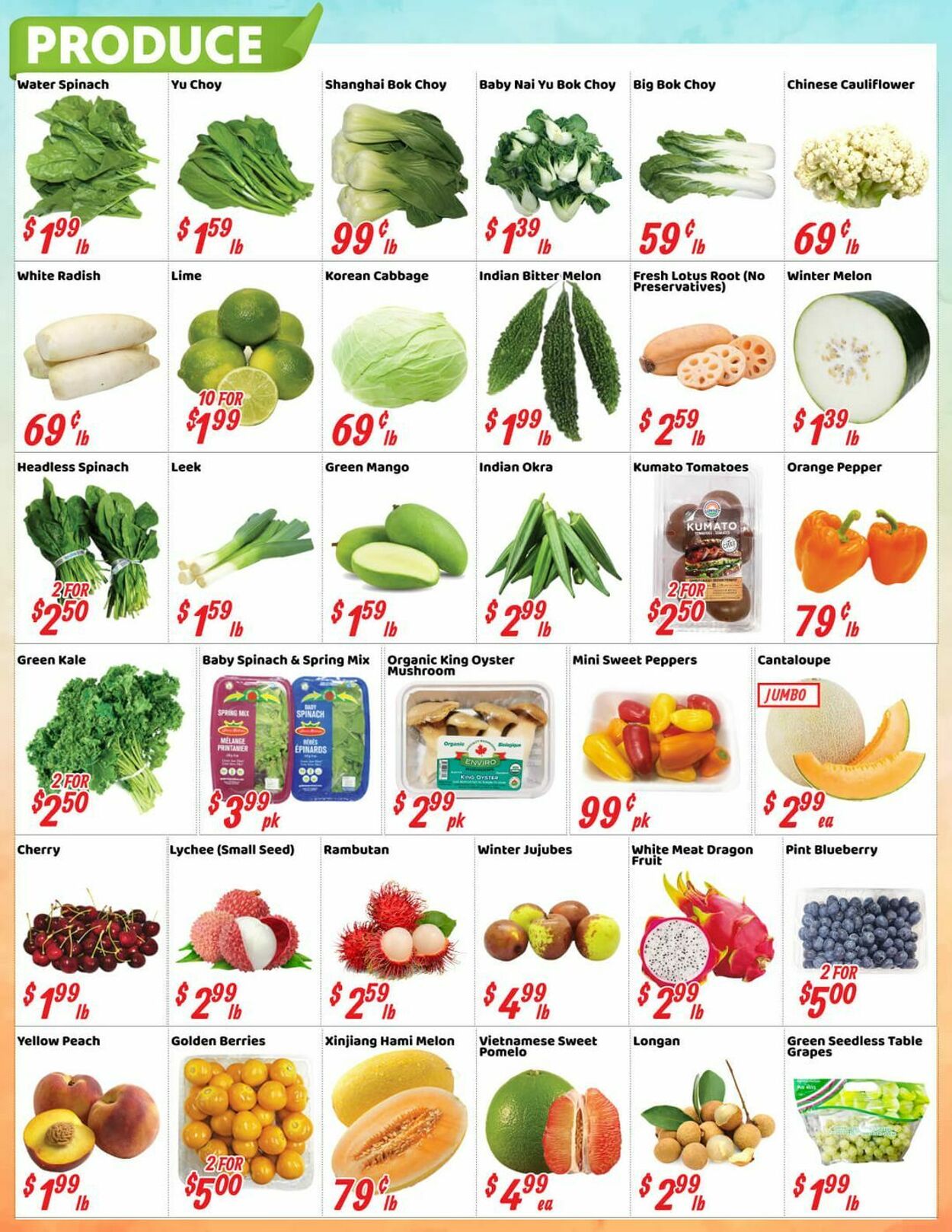 Flyer Oceans Fresh Food Market 18.07.2025 - 24.07.2025