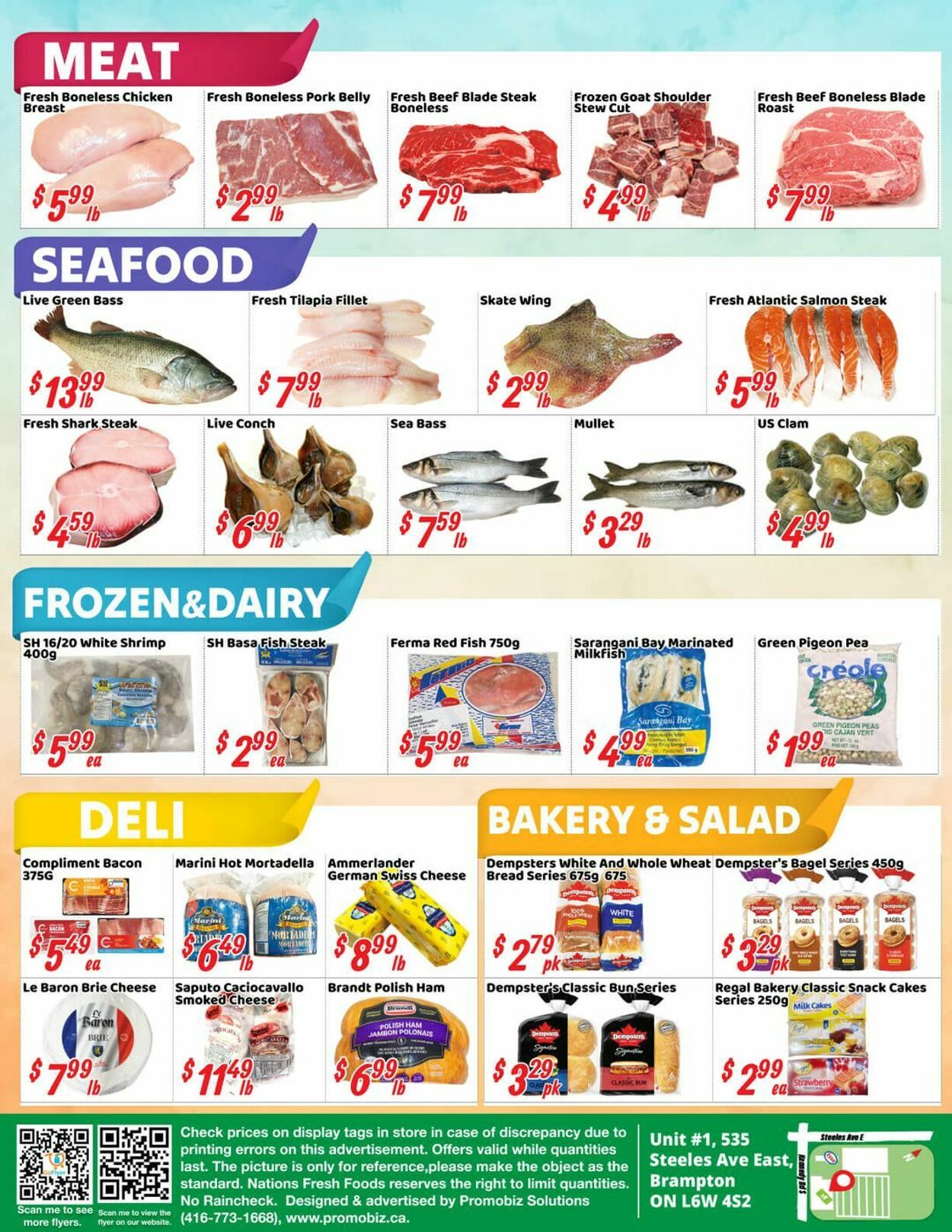 Flyer Oceans Fresh Food Market 18.07.2025 - 24.07.2025