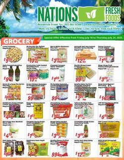 Flyer Oceans Fresh Food Market 18.07.2025 - 24.07.2025