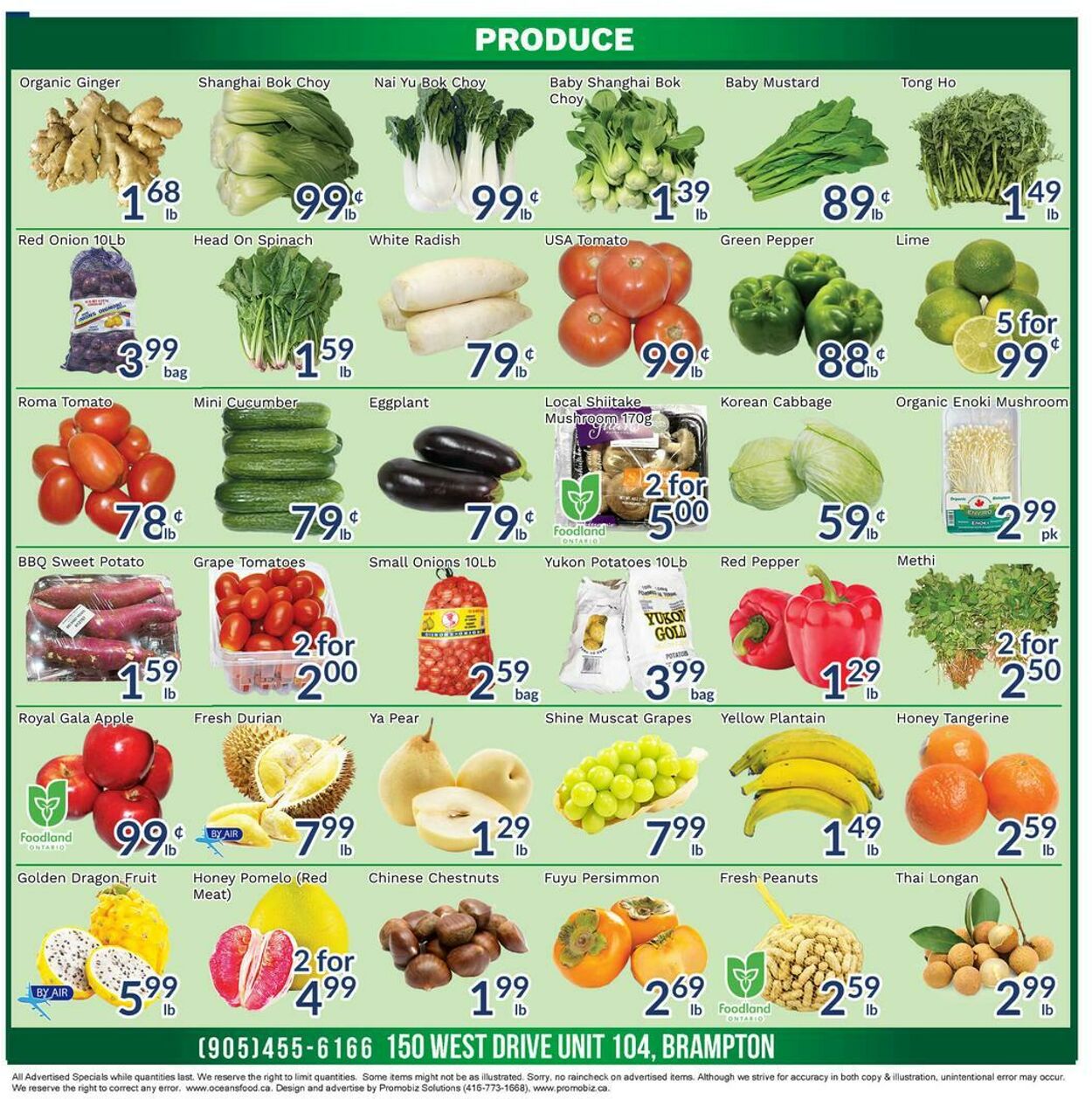 Flyer Oceans Fresh Food Market 17.10.2025 - 23.10.2025