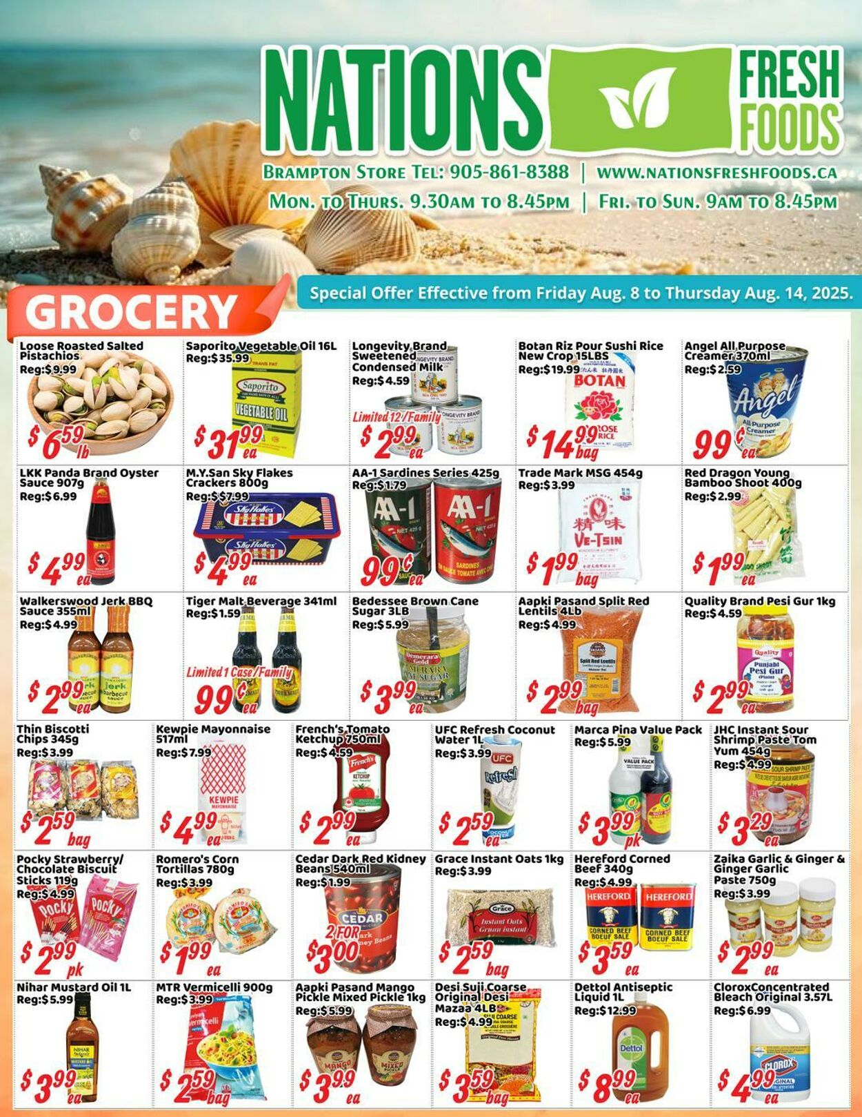Flyer Oceans Fresh Food Market 08.08.2025 - 14.08.2025