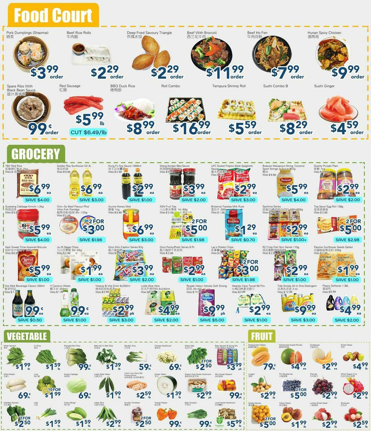Flyer Oceans Fresh Food Market 18.07.2025 - 24.07.2025