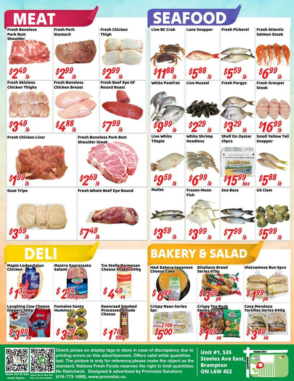 Flyer Oceans Fresh Food Market 07.11.2025 - 13.11.2025