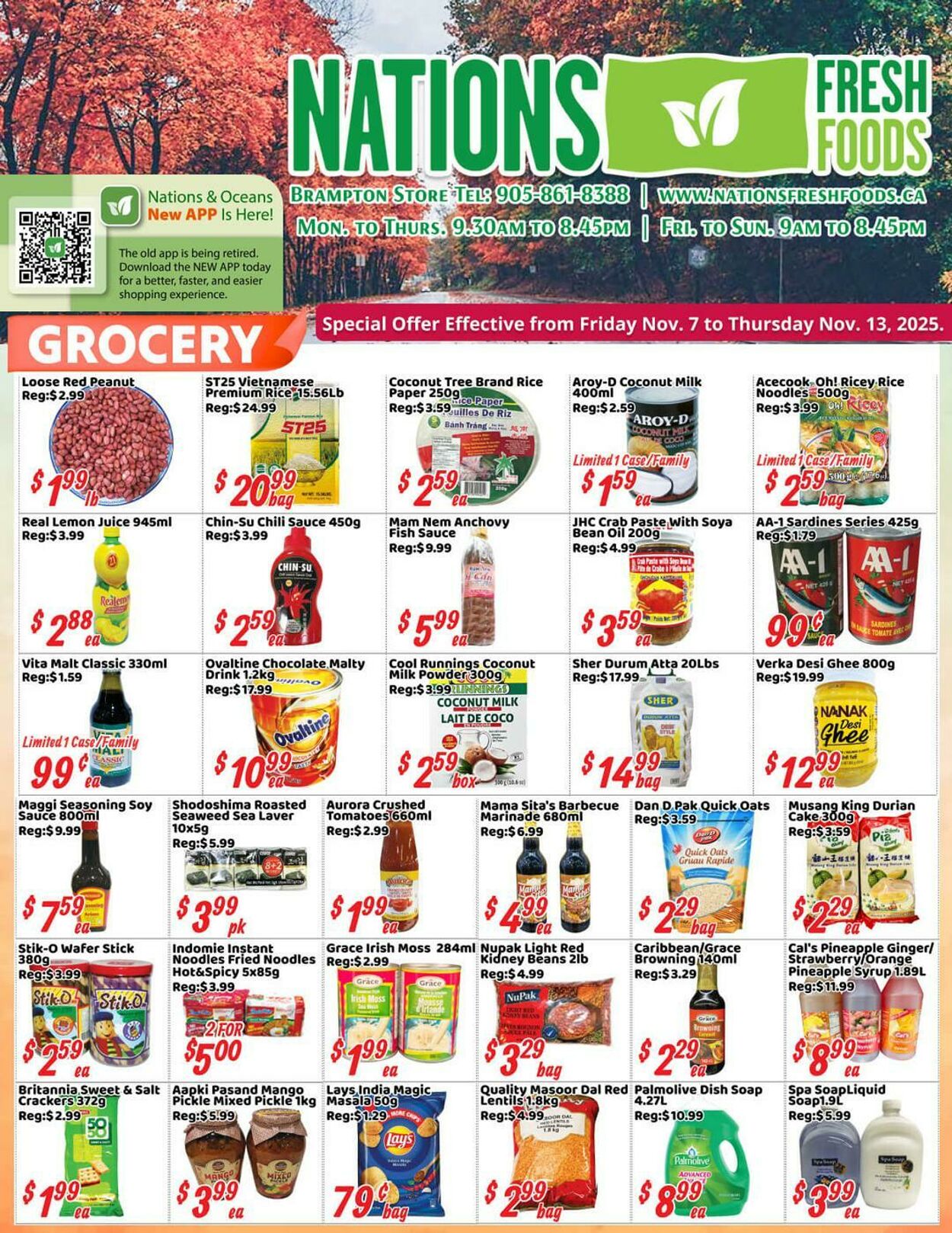 Flyer Oceans Fresh Food Market 07.11.2025 - 13.11.2025