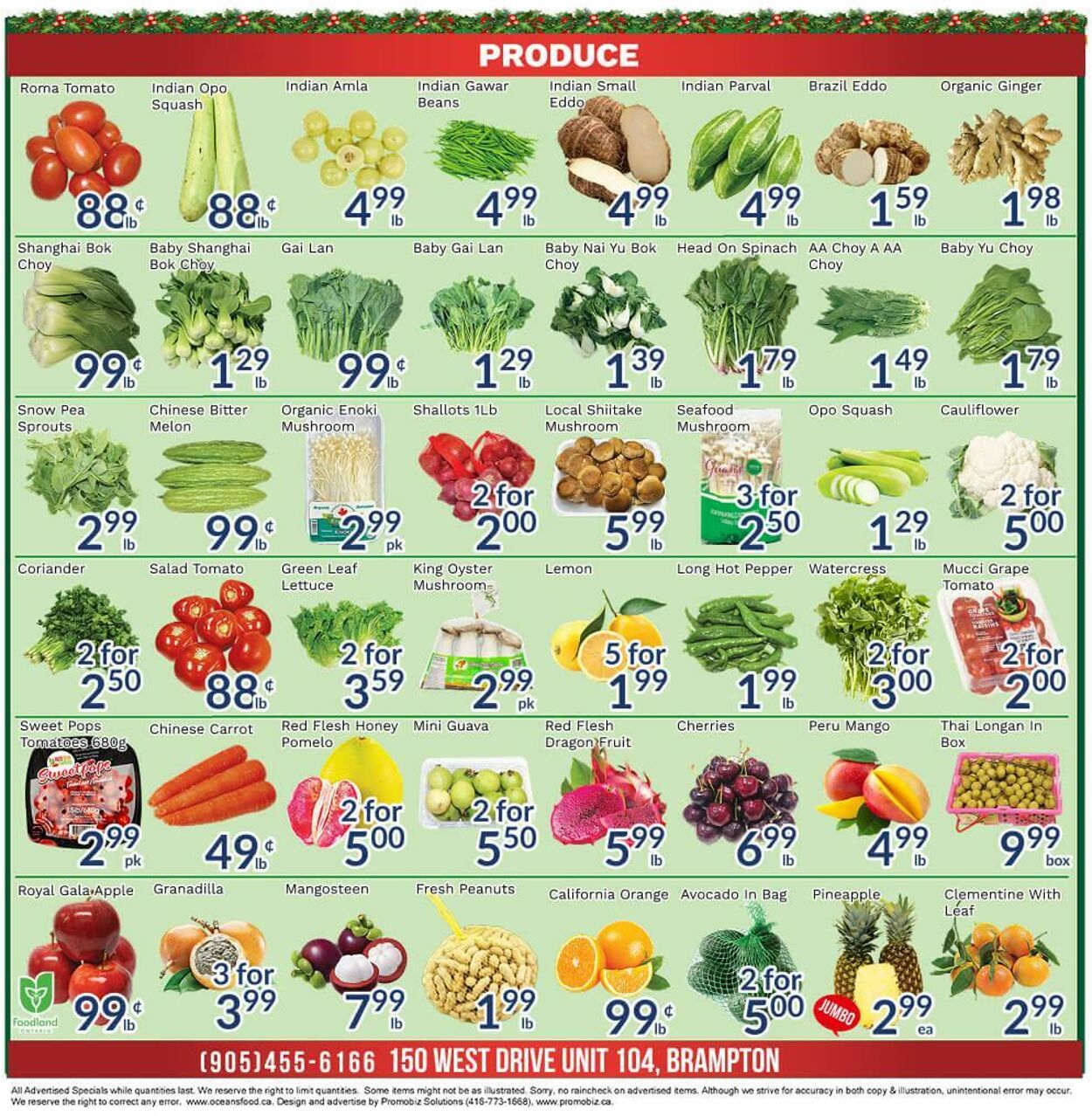 Flyer Oceans Fresh Food Market 19.12.2025 - 25.12.2025