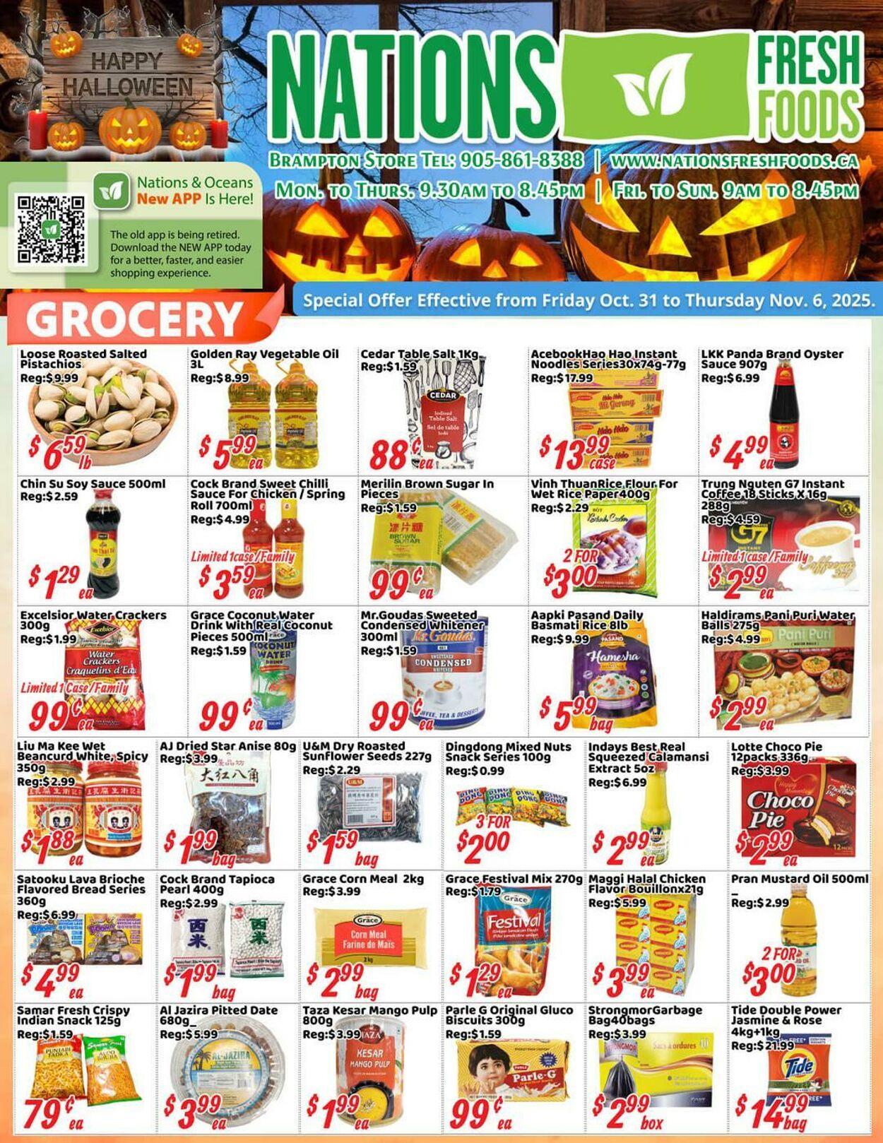 Flyer Oceans Fresh Food Market 31.10.2025 - 06.11.2025