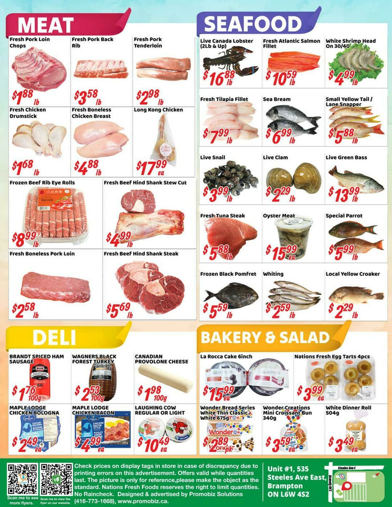 Flyer Oceans Fresh Food Market 31.10.2025 - 06.11.2025