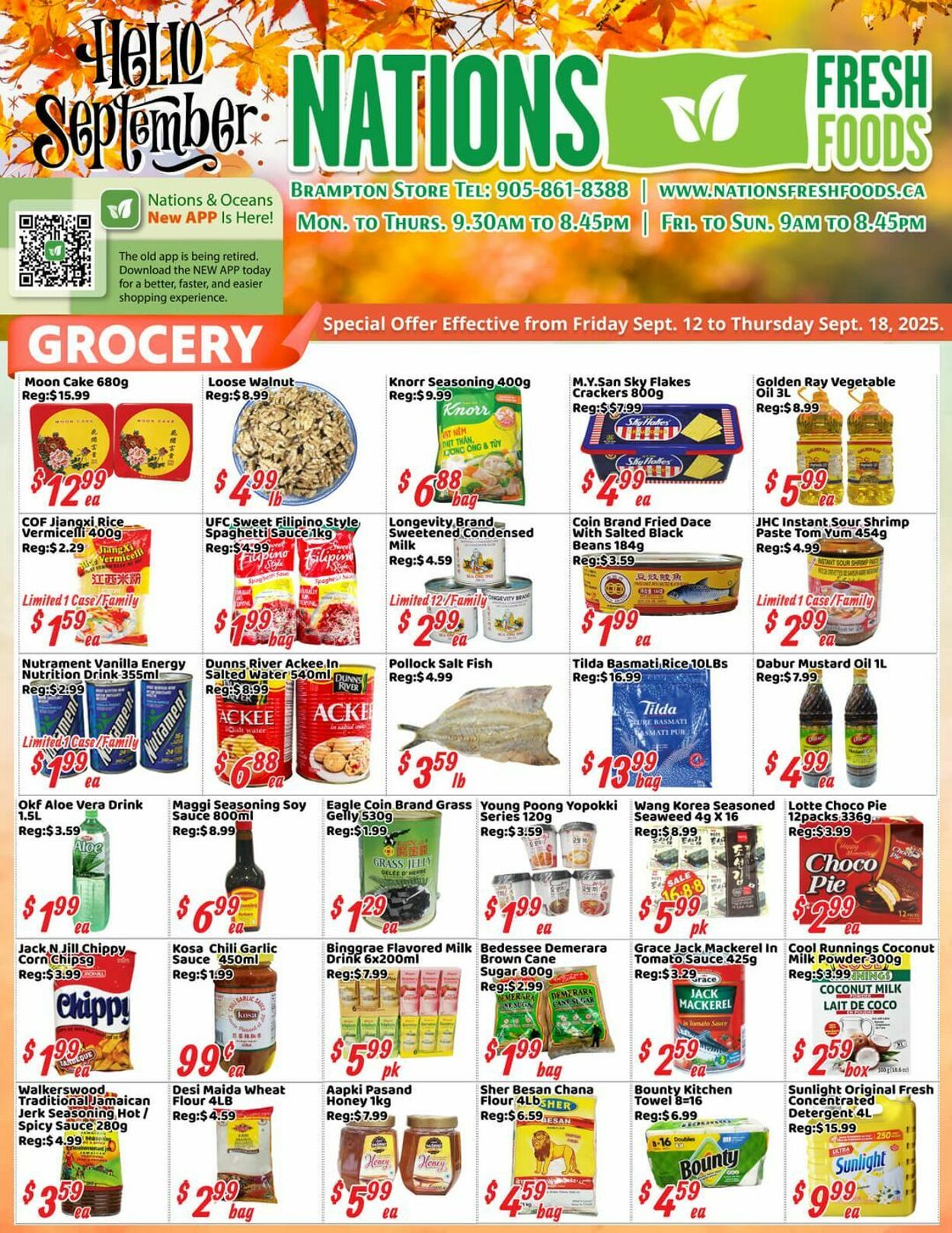Flyer Oceans Fresh Food Market 12.09.2025 - 18.09.2025