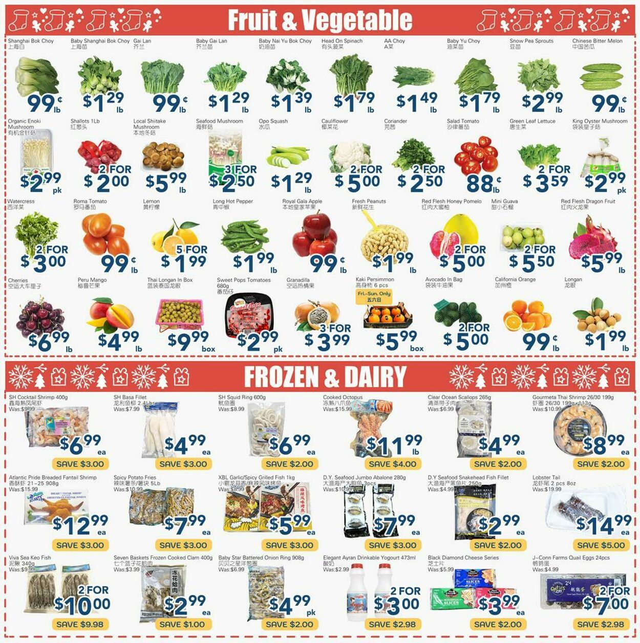 Flyer Oceans Fresh Food Market 19.12.2025 - 25.12.2025