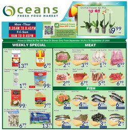 Flyer Oceans Fresh Food Market 19.09.2025 - 25.09.2025