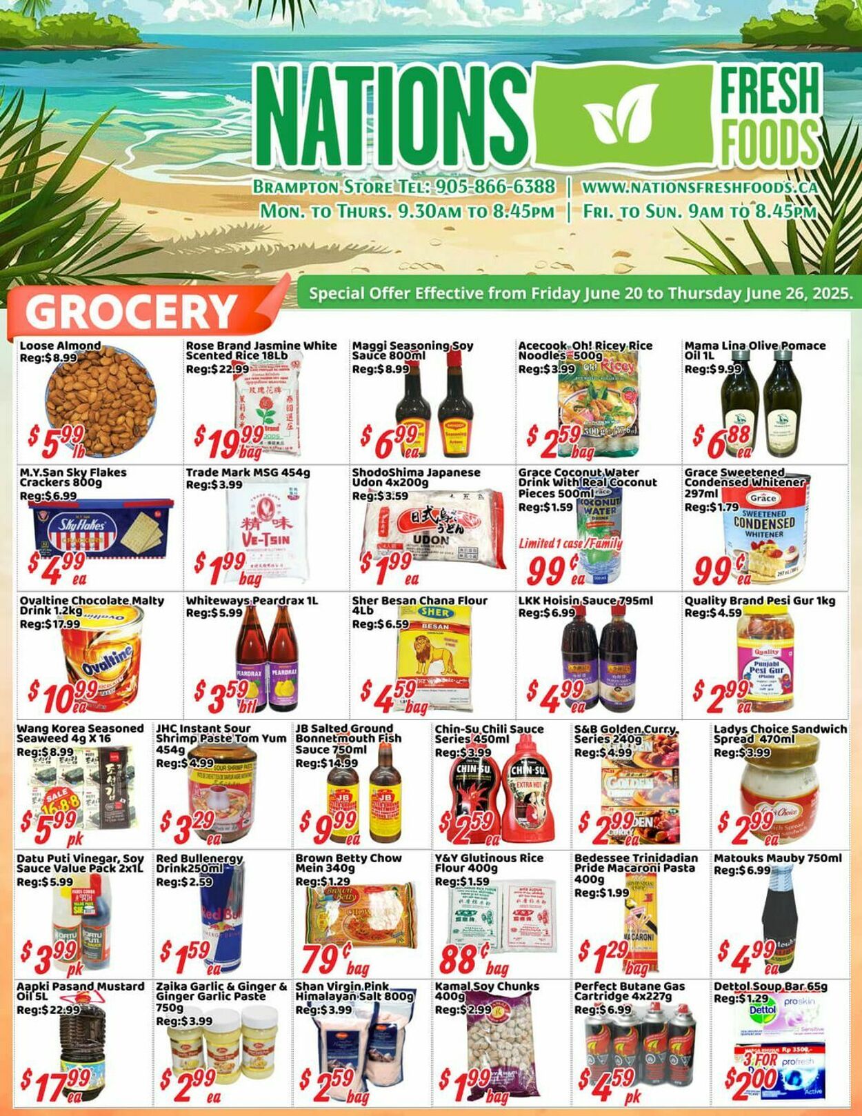 Flyer Oceans Fresh Food Market 20.06.2025 - 26.06.2025