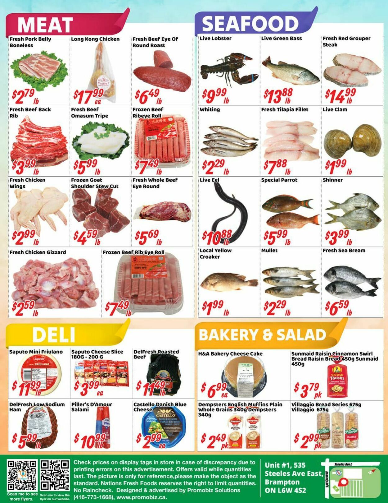 Flyer Oceans Fresh Food Market 20.06.2025 - 26.06.2025