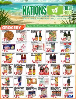 Flyer Oceans Fresh Food Market 20.06.2025 - 26.06.2025