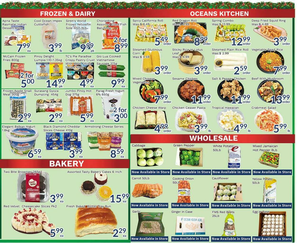 Flyer Oceans Fresh Food Market 12.12.2025 - 18.12.2025