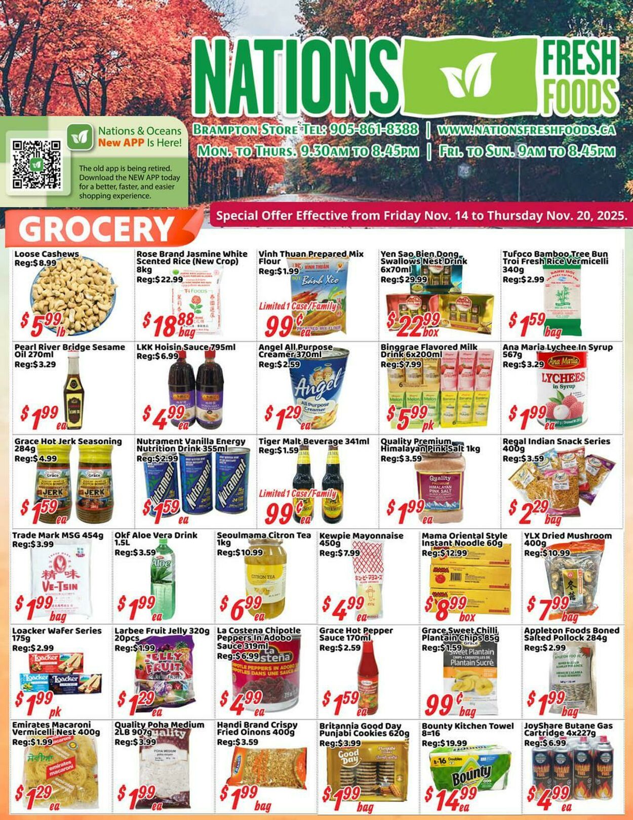 Flyer Oceans Fresh Food Market 14.11.2025 - 20.11.2025