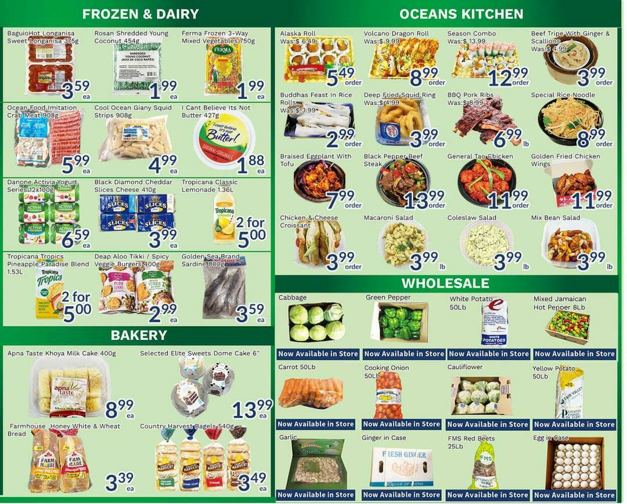 Flyer Oceans Fresh Food Market 28.11.2025 - 04.12.2025