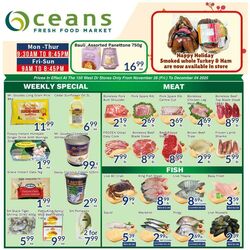 Flyer Oceans Fresh Food Market 28.11.2025 - 04.12.2025