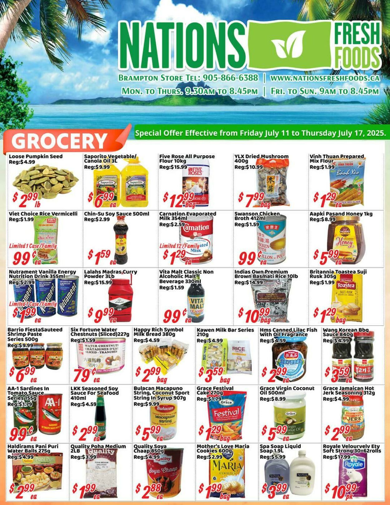 Flyer Oceans Fresh Food Market 11.07.2025 - 17.07.2025