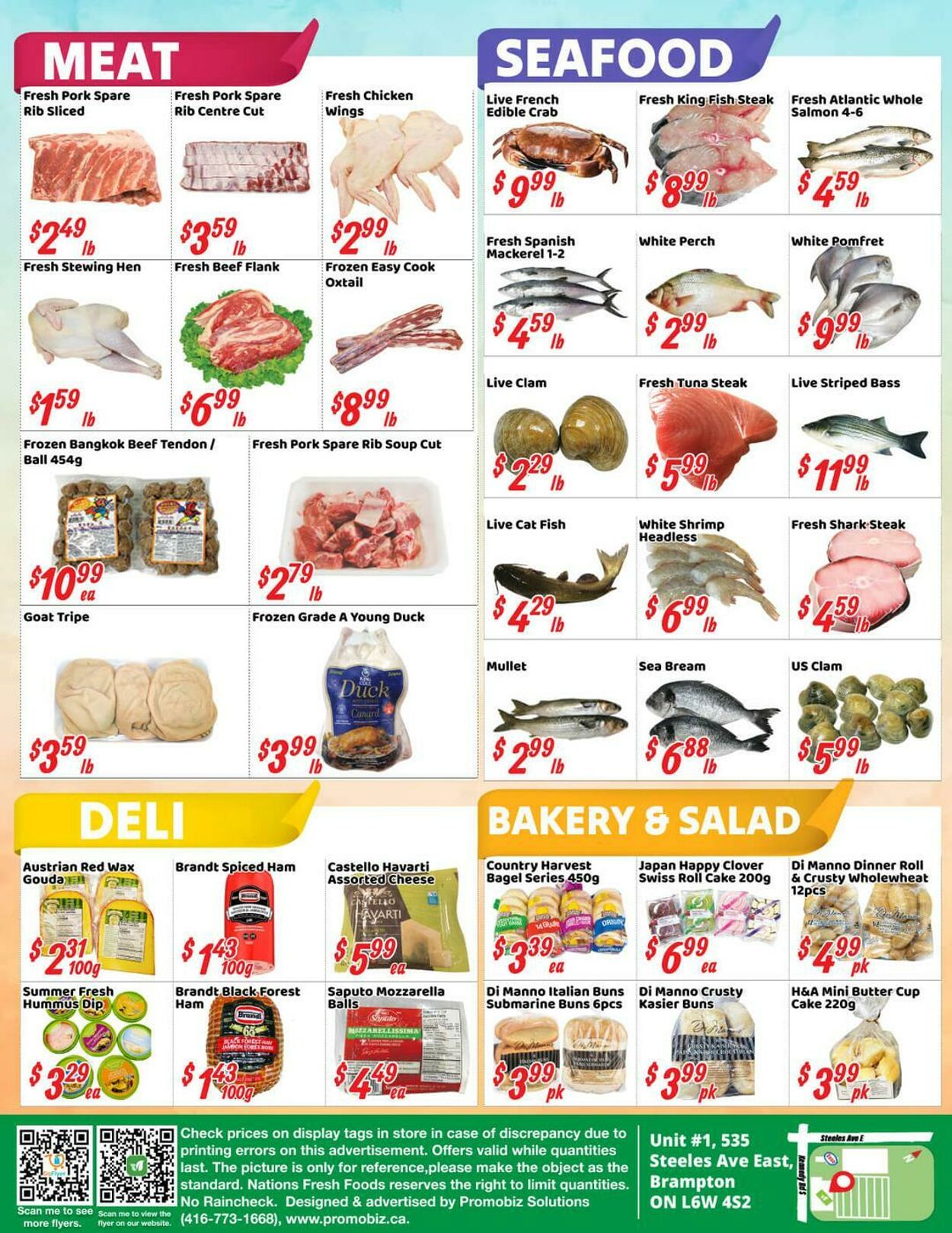 Flyer Oceans Fresh Food Market 28.11.2025 - 04.12.2025