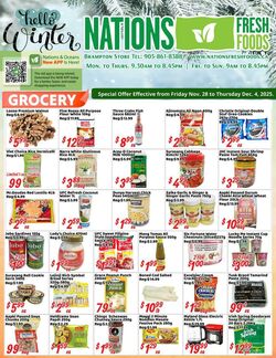 Flyer Oceans Fresh Food Market 28.11.2025 - 04.12.2025