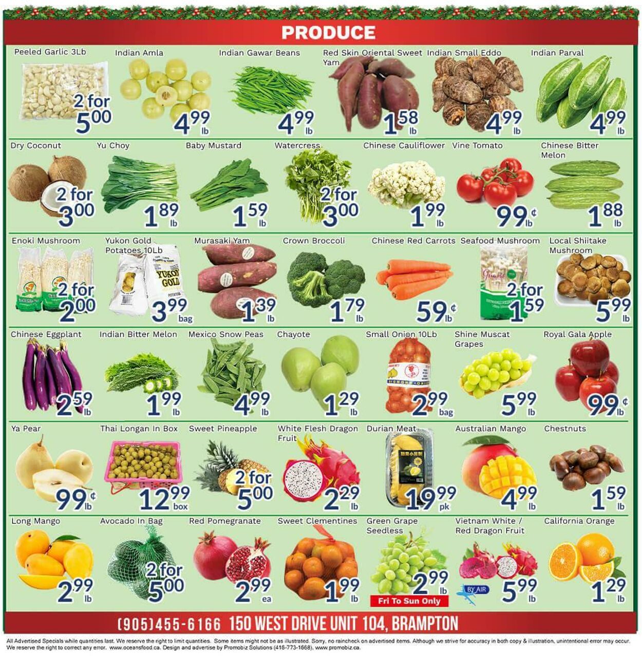 Flyer Oceans Fresh Food Market 05.12.2025 - 11.12.2025