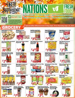 Flyer Oceans Fresh Food Market 19.09.2025 - 25.09.2025