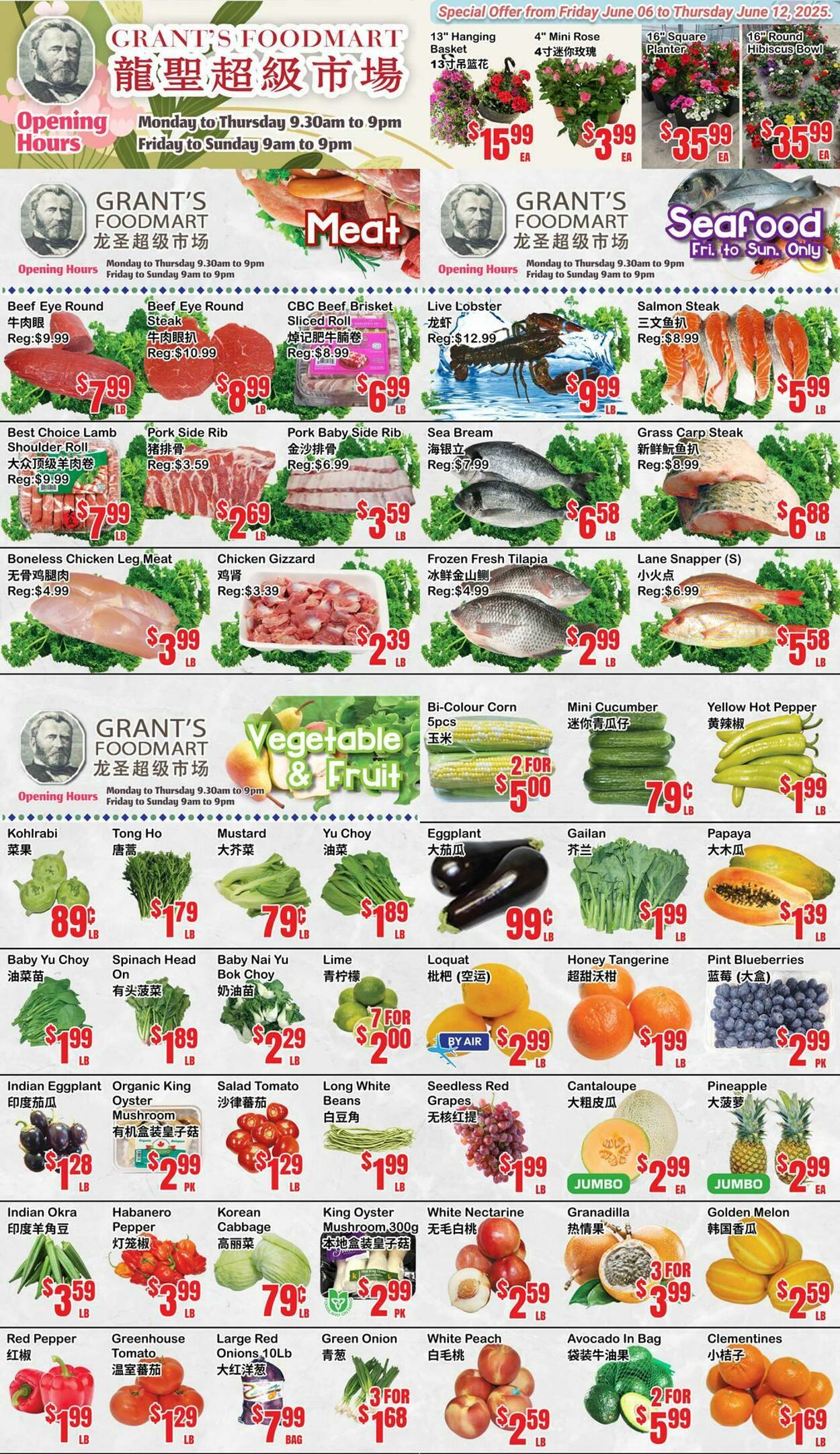 Flyer Oceans Fresh Food Market 06.06.2025 - 12.06.2025