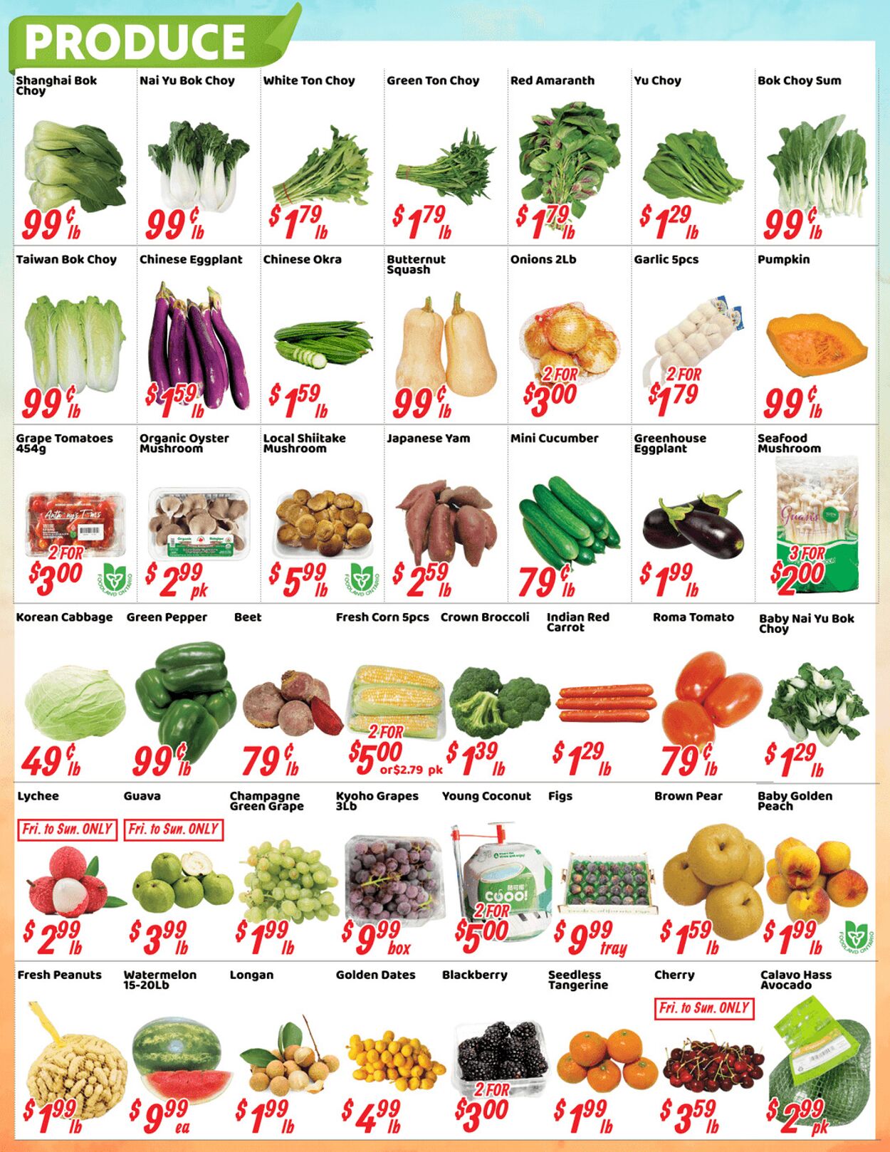 Flyer Oceans Fresh Food Market 29.08.2025 - 04.09.2025