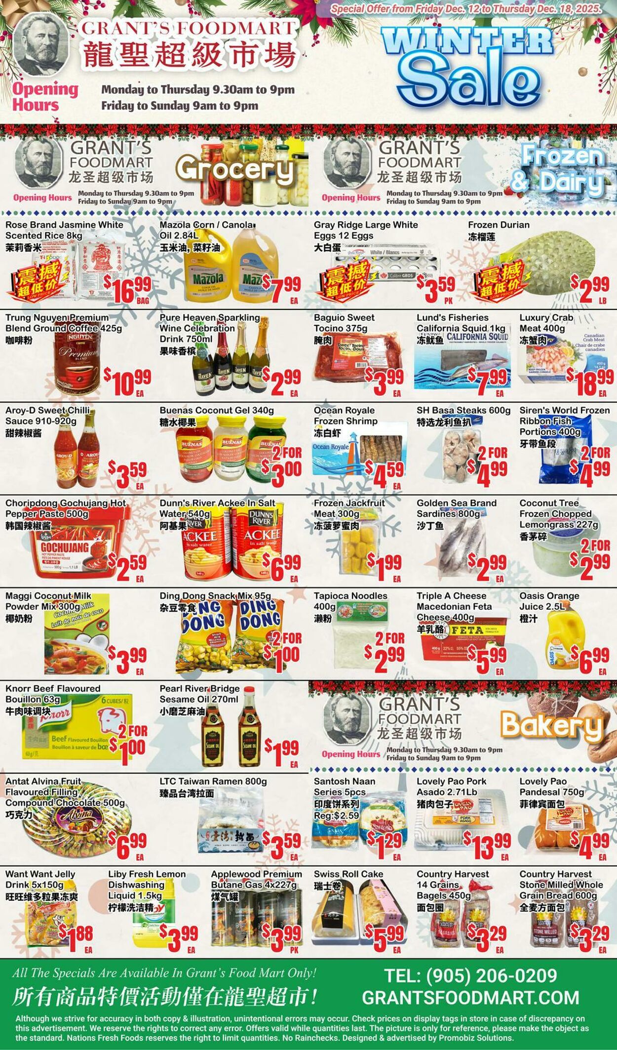 Flyer Oceans Fresh Food Market 12.12.2025 - 18.12.2025