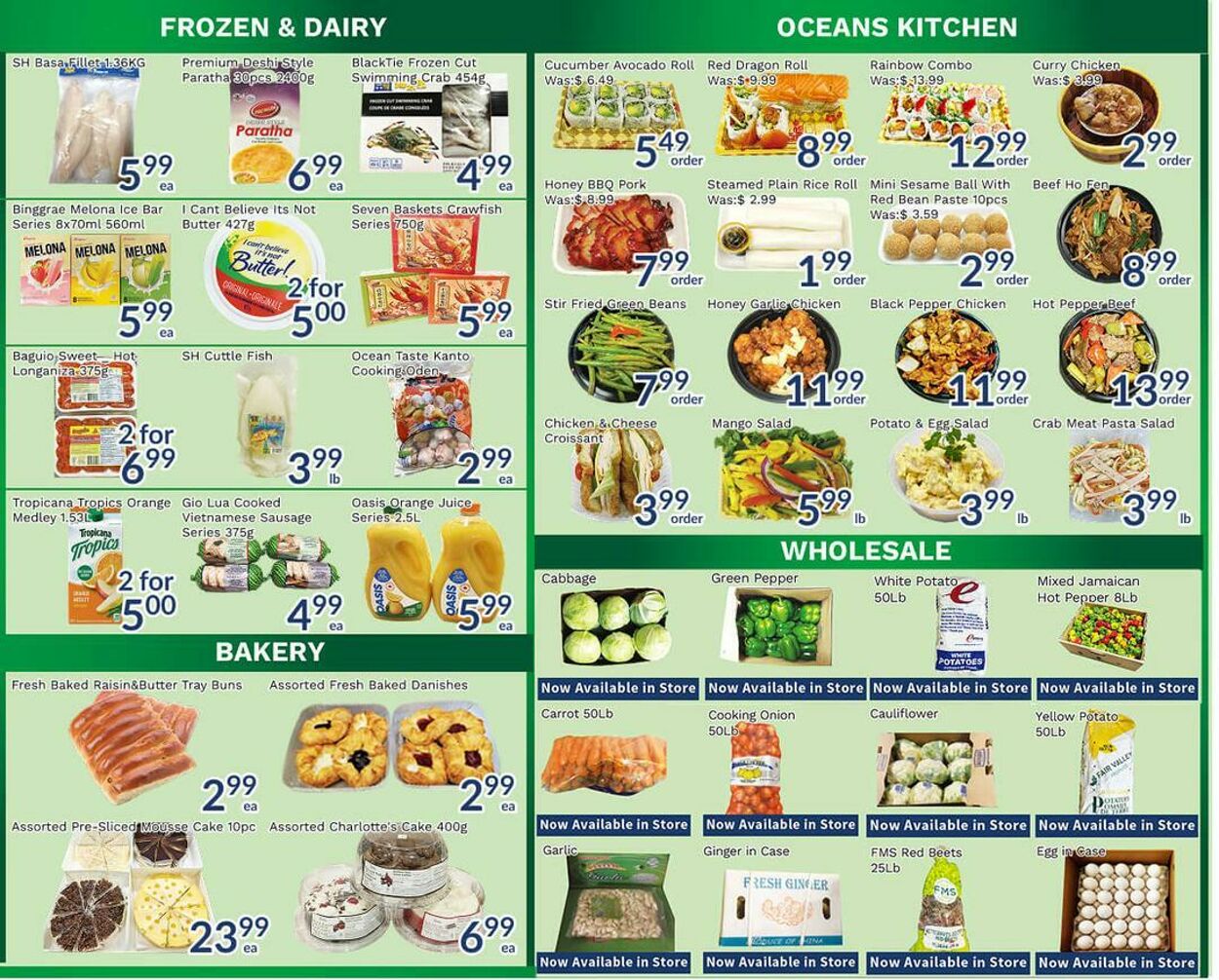 Flyer Oceans Fresh Food Market 22.08.2025 - 28.08.2025