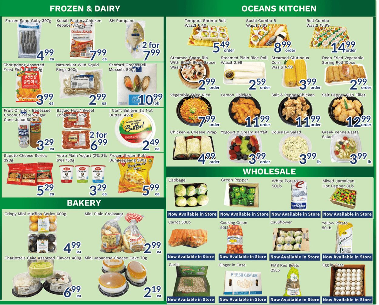 Flyer Oceans Fresh Food Market 27.06.2025 - 03.07.2025
