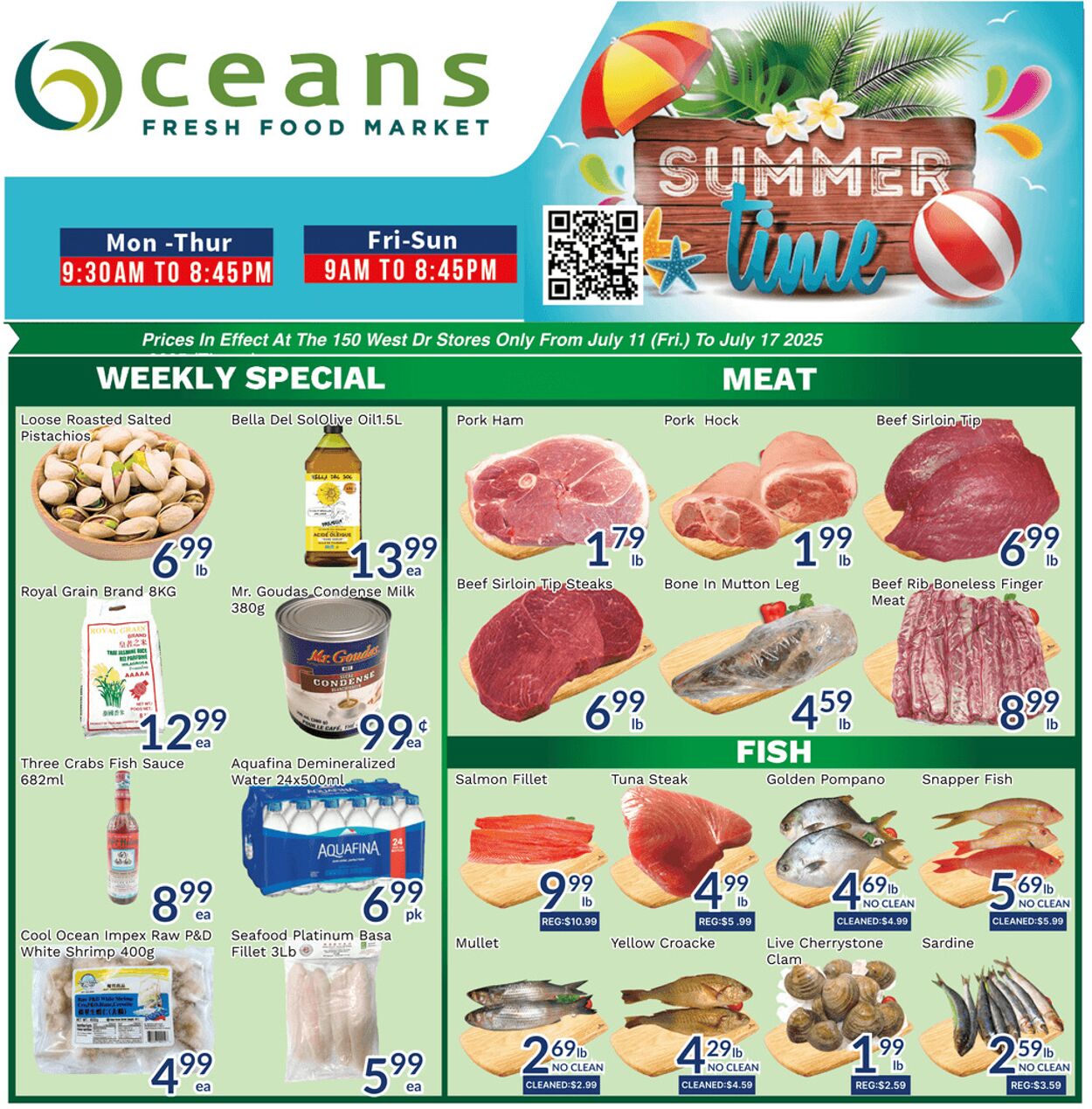 Flyer Oceans Fresh Food Market 11.07.2025 - 17.07.2025