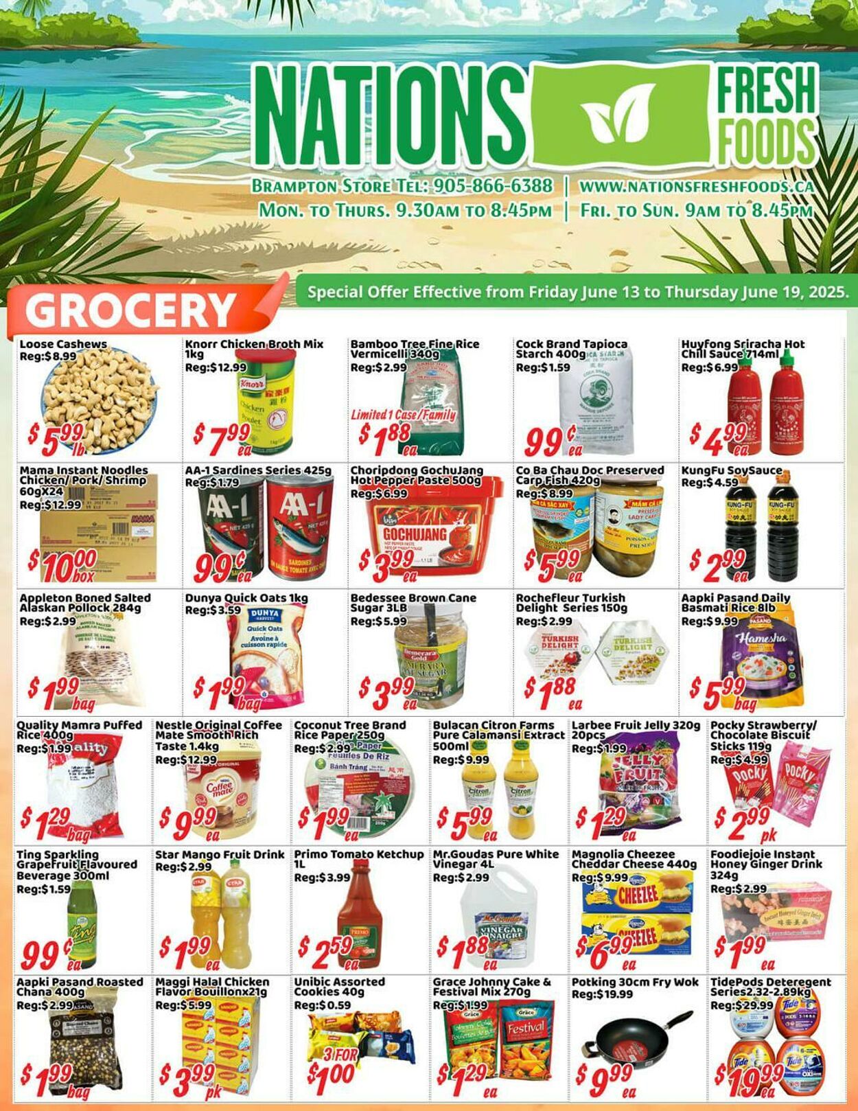 Flyer Oceans Fresh Food Market 13.06.2025 - 19.06.2025