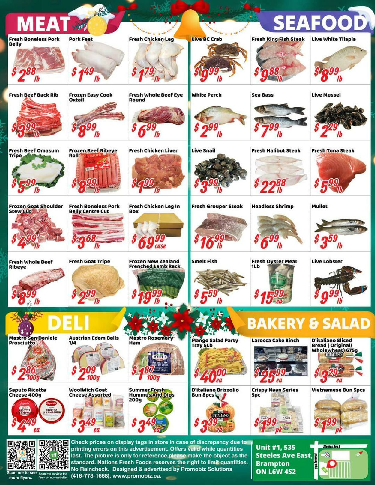 Flyer Oceans Fresh Food Market 19.12.2025 - 25.12.2025