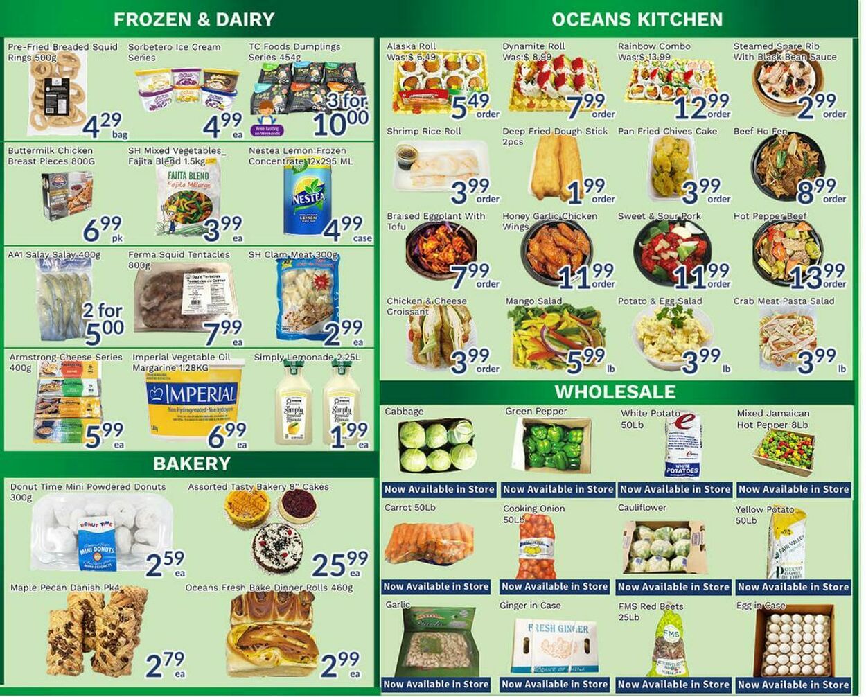 Flyer Oceans Fresh Food Market 26.09.2025 - 02.10.2025