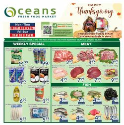 Flyer Oceans Fresh Food Market 26.09.2025 - 02.10.2025