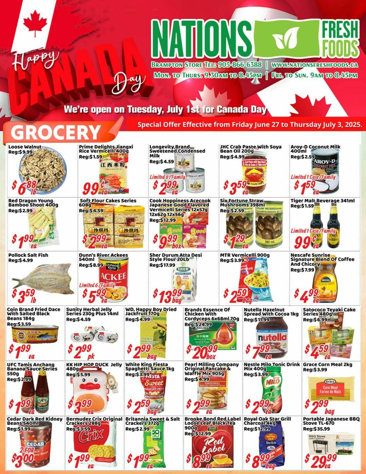 Flyer Oceans Fresh Food Market 27.06.2025 - 03.07.2025