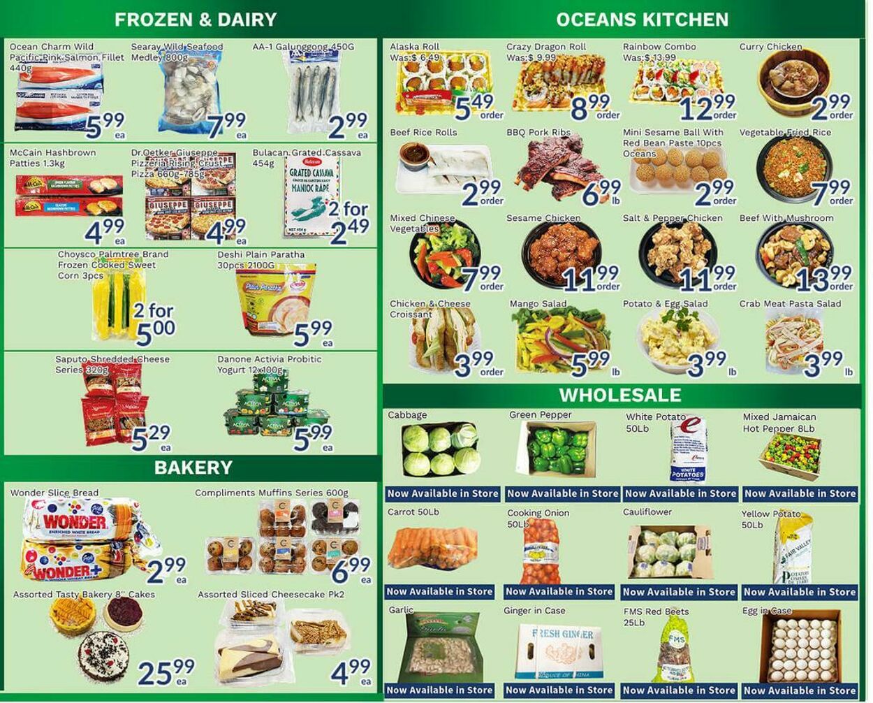 Flyer Oceans Fresh Food Market 31.10.2025 - 06.11.2025