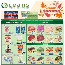 Flyer Oceans Fresh Food Market 31.10.2025 - 06.11.2025