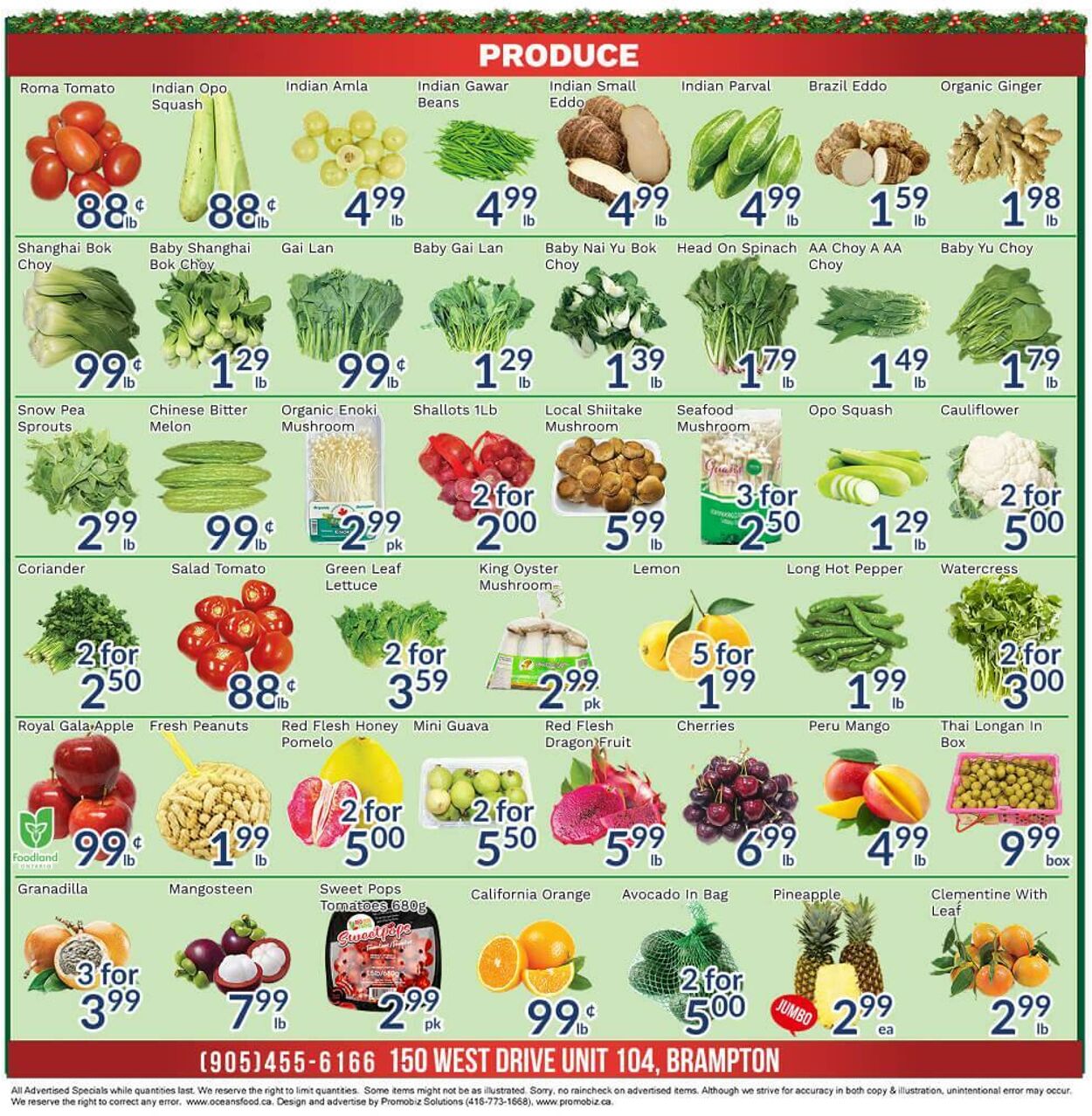 Flyer Oceans Fresh Food Market 19.12.2025 - 25.12.2025