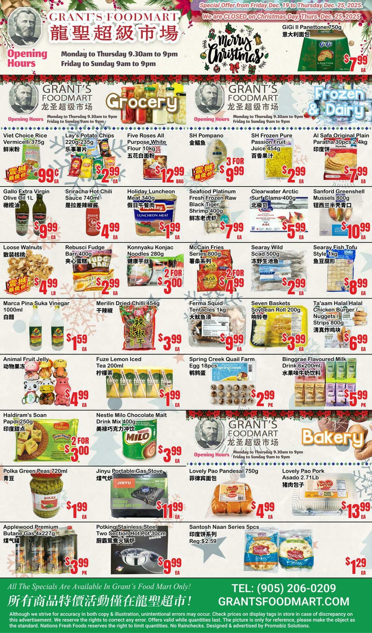 Flyer Oceans Fresh Food Market 19.12.2025 - 25.12.2025