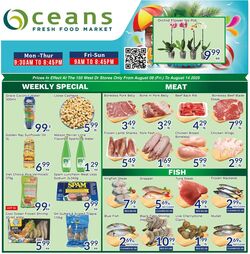 Flyer Oceans Fresh Food Market 08.08.2025 - 14.08.2025