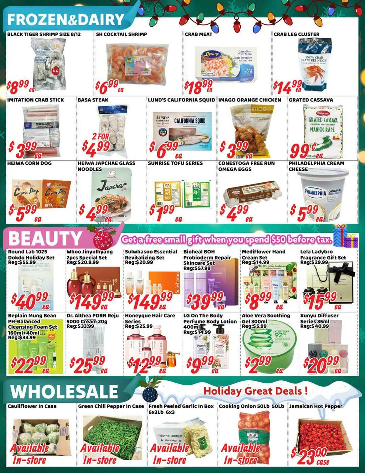 Flyer Oceans Fresh Food Market 19.12.2025 - 25.12.2025