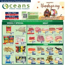 Flyer Oceans Fresh Food Market 10.10.2025 - 16.10.2025