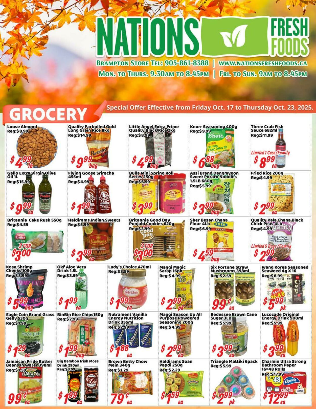 Flyer Oceans Fresh Food Market 17.10.2025 - 23.10.2025