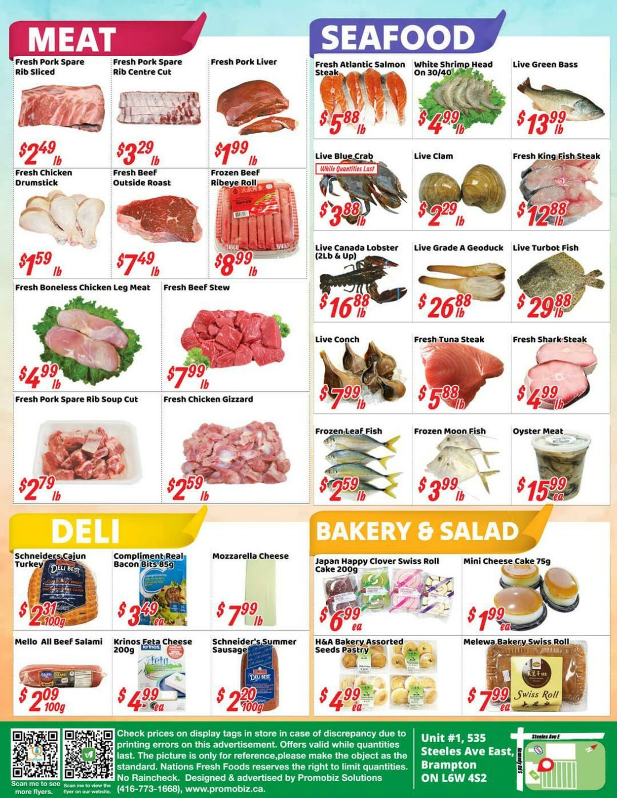 Flyer Oceans Fresh Food Market 17.10.2025 - 23.10.2025