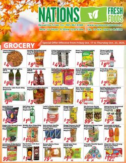 Flyer Oceans Fresh Food Market 17.10.2025 - 23.10.2025