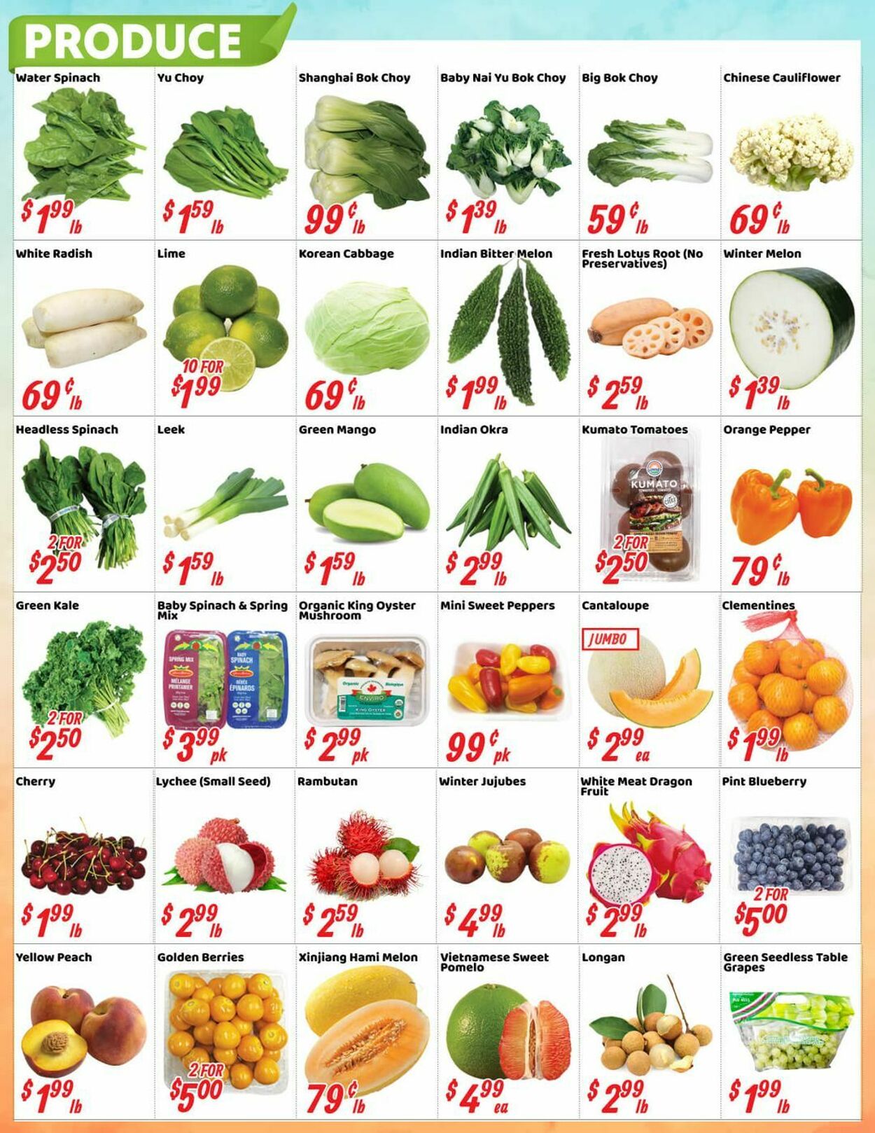 Flyer Oceans Fresh Food Market 18.07.2025 - 24.07.2025