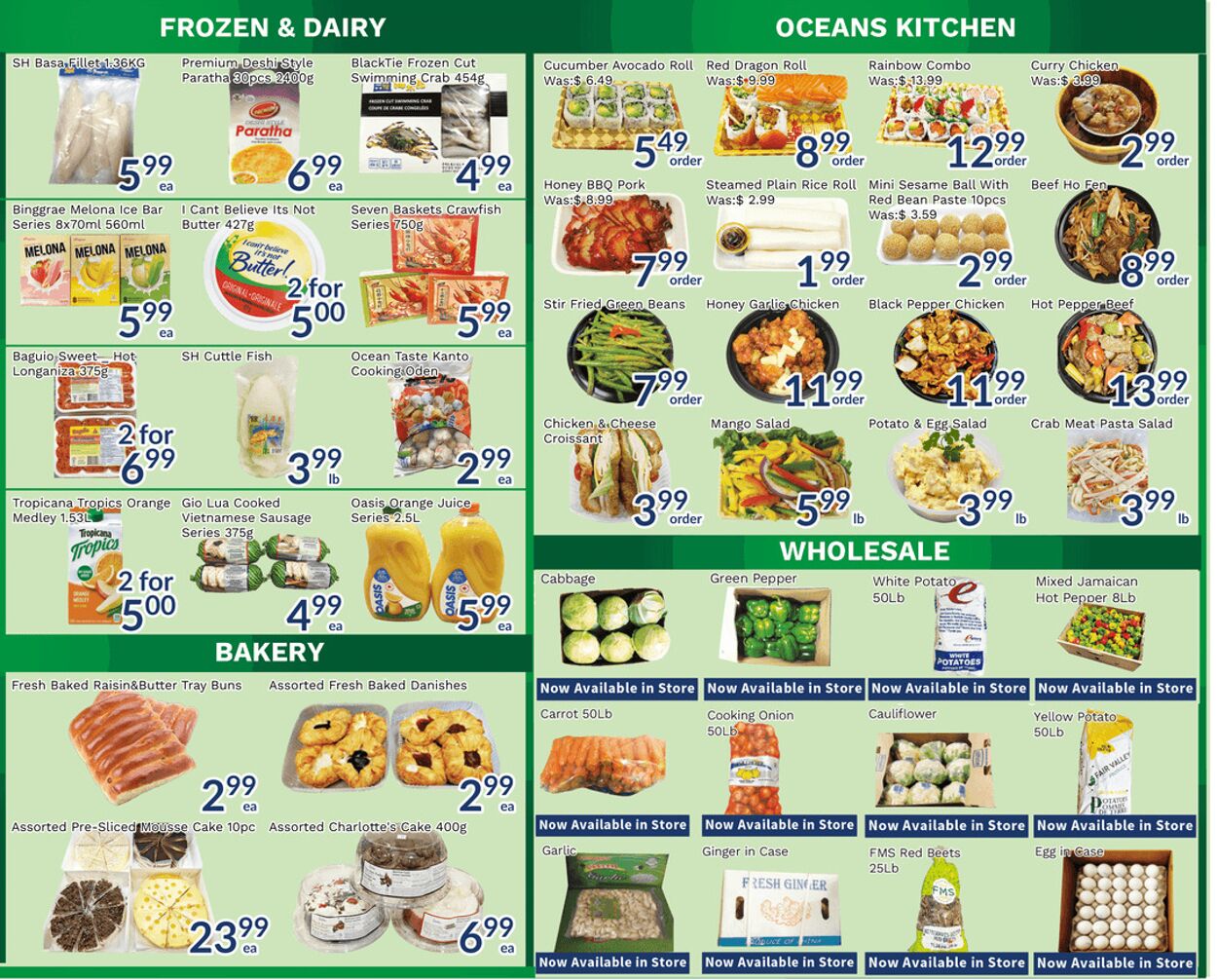 Flyer Oceans Fresh Food Market 22.08.2025 - 28.08.2025