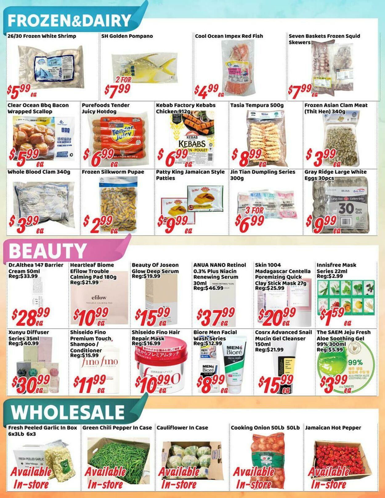 Flyer Oceans Fresh Food Market 29.08.2025 - 04.09.2025